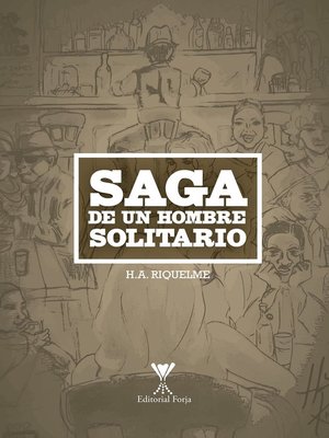 cover image of Saga de un hombre solitario
